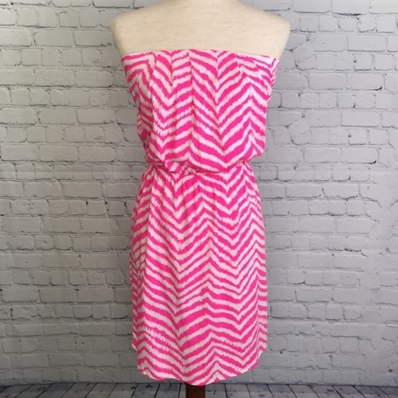LILLY PULITZER Windsor Strapless Dress sz XS - Picture 3 of 9